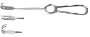 Крючок хирургический двух-зубый острый. Длина 22 см (КО-2), фото, цена