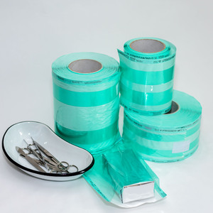 Рулоны со складкой для паровой и ЭО стерилизации Steridiamond 100ммх50ммх100м, фото, цена