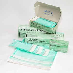 Пакеты самогерметизирующиеся для паровой и ЭО стерилизации Steridiamond 75х250 мм, фото, цена