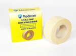 Пластир медичний котушковий MEDICOM® на тканинній основі, 5м * 2см (10 шт)