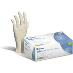 Перчатки латексные без пудры SafeTouch E-Series Connect.  Вес 5,5 г (10 уп- 1 ящ)