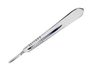 Ручка скальпеля большая. Длина 13,0 см. (Р-71), фото, цена