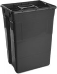 Контейнер для утилизации медицинских отходов, черный, с крышкой MONO, SC 50 л