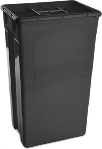 Контейнер для утилизации медицинских отходов, черный, с крышкой MONO, SC 60 л, фото, цена