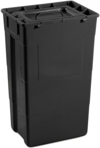 Контейнер для утилизации медицинских отходов, черный, с крышкой R, SC 60 л, фото, цена