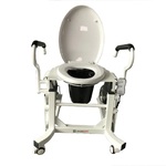 Кресло для туалета с подъемным устройством стационарное LWY-002