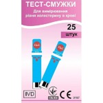 Тест-полоски EasyTouch для измерения уровня холестерина в крови, 25 шт