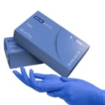 Перчатки нитриловые без пудры mediOk BlueSky, 3,7 г
