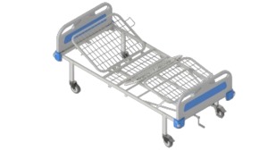 Кровать медицинская функциональная АТОН КФ-4-МП-БП-К125, фото, цена