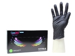 Перчатки нитриловые без пудры Care365 Black. Вес 3,5 г (10 уп-1 ящ)