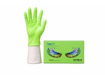 Перчатки нитриловые без пудры Care365 Green. Вес 3,5 г (10 уп-1 ящ)