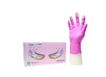 Перчатки нитриловые без пудры Care365 Pink. Вес 3,5 г (10 уп-1 ящ), фото, цена